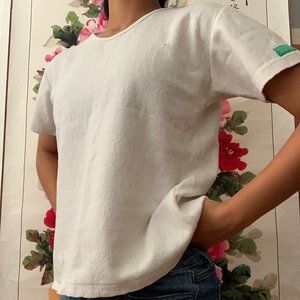 United Colors of Benetton White basic tee